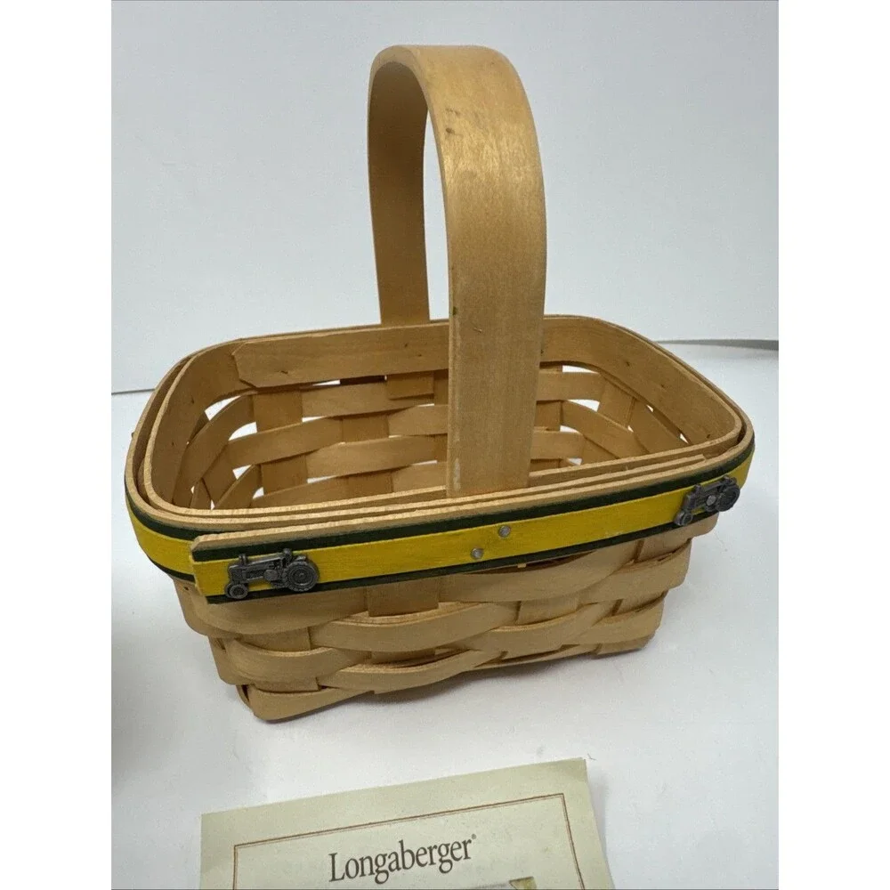 John Deere Tractor Longaberger Basket Liner Serving Solutions Protector Tea 2006